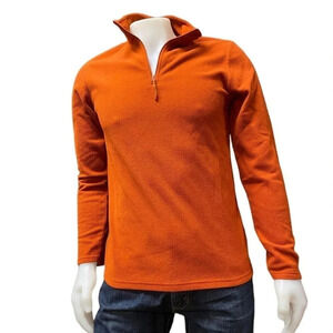 Mountain Warehouse Orange  Fleece Pullover Sweater Size Small